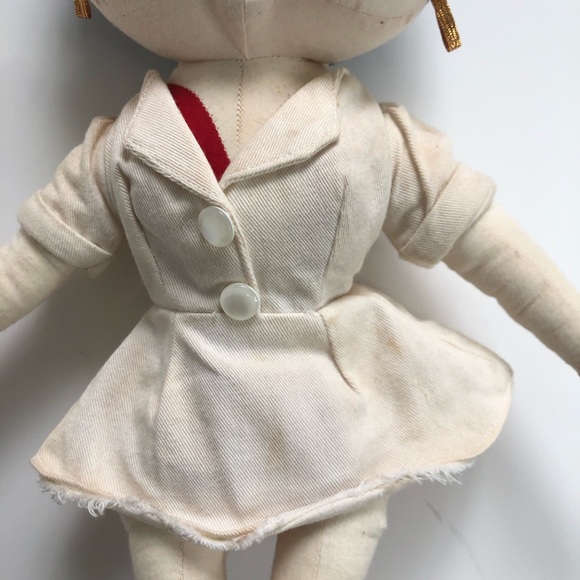 Betty Boop Nurse Betty official collectable plush doll from KellyToy 1999 - Picture 12 of 17